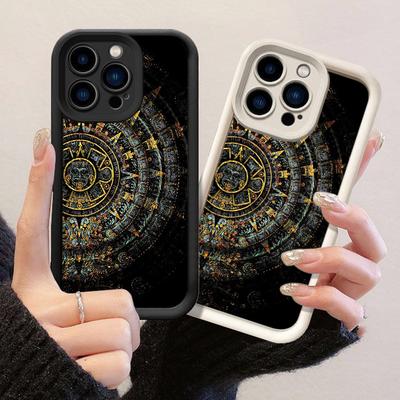 JT15 Antike Kunst Handy für für iPhone 17 16 Pro Max Samsung S26 S25 Ultra A17 A16 A26 A06 A07 Xiaomi 15T Redmi Note 14 Pro Plus Weiche TPU Hülle Abdeckung
