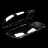 2PCS Front Headlight Glass Clear Cover 4L0941029 4L0941030 For Q7 2006-2015