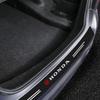 FIT Car New Honda Carbon Fiber Auto Protective Rear Trunk Bumper Guard 3D Stickers For Honda Mugen Power Jazz City Civic Inspir