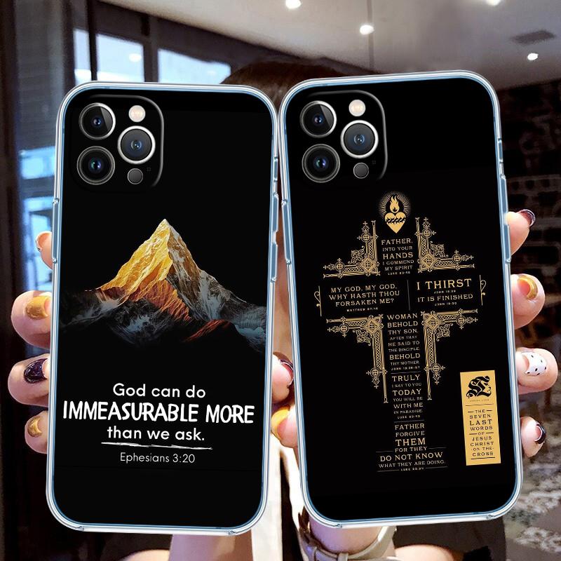 MY3 Bible Verse Jesus Christ Phone Case for Motorola Moto Edge 20 30 40 50 S30 Fusion Ultra Pro Neo Lite + G200 G23