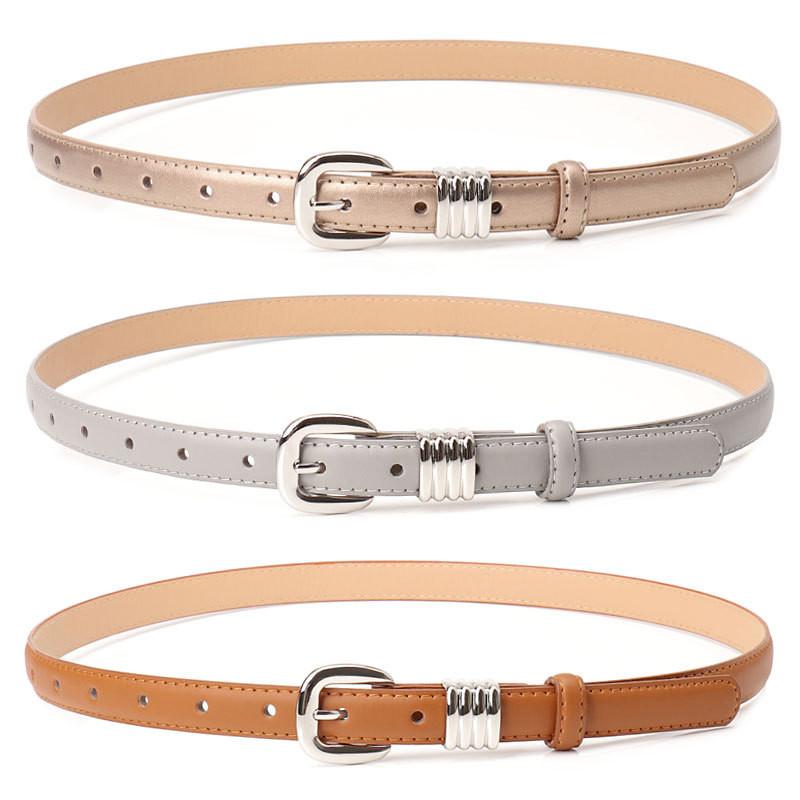 Waist Belt Ladies Fashion Faux Leather With Alloy Buckle For Casual And Office Wear