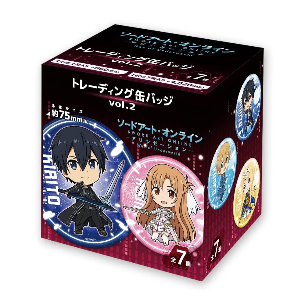 Azu Maker Sword Art Online Alicization War of Underworld Trading Can Badge Vol.2 (Box)