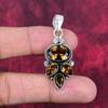 Smoky Topaz Jewelry, Handmade Gemstone Pendant, 925 Solid Sterling Silver Pendant Antique Jewelry, For Engagement Gift