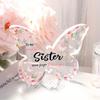 2D Flat Acrylic Butterfly Decoration, Indoor and Outdoor Decoration - No Battery/electricity Required, Free Day Decoration, Shop Decoration, Du