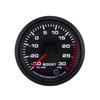 2" 52mm Car Boost Meter -1~2 Bar / -30~30 PSI Electronic Boost Gauge With Alarm Function 7-color Backlight For 12V Car Universal