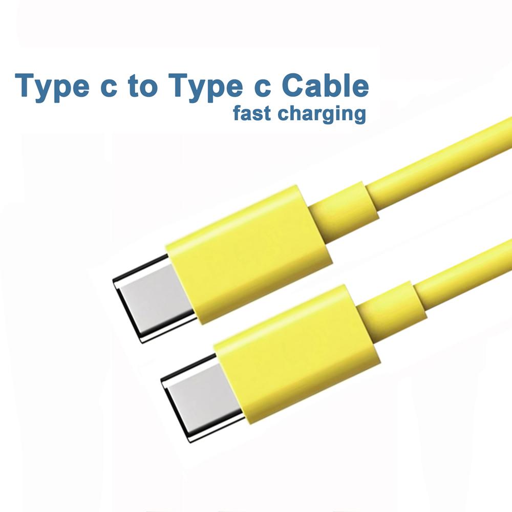 USB C to Type C Multi Color Cable PD Fast Charging Data Cable For phone15 15Pro Huawei Samsung Xiaomi Type C Data Line 1M 2M 3M