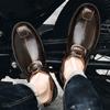Klassische Business Schuhe Männer Oxford Derby Echtes Leder Spitz Mode Lace Up Hohe Qualität Büro Hochzeit Formale Schuh Männlich