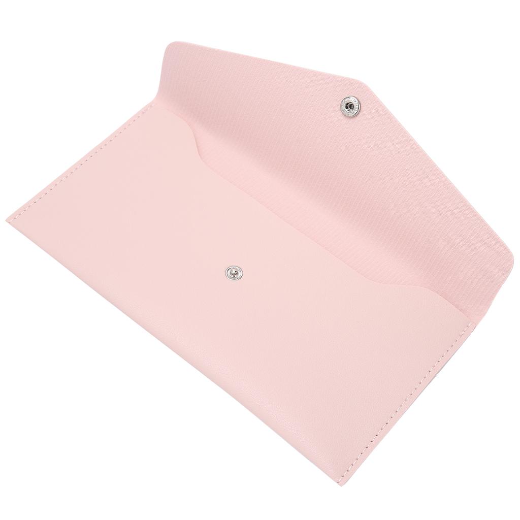 Professionell kosmetisk borstförvaringsväska Resvänlig bärbar sminkborstväska Organizer (Rosa)