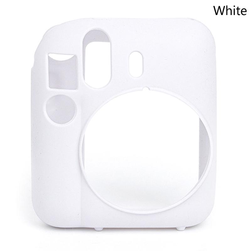 Per Fotocamera Fujifilm Instax Mini12 Custodia in Silicone Guscio Copertura Protettiva Monocolore Morbida Antigraffio Per Custodia Instant Mini 12
