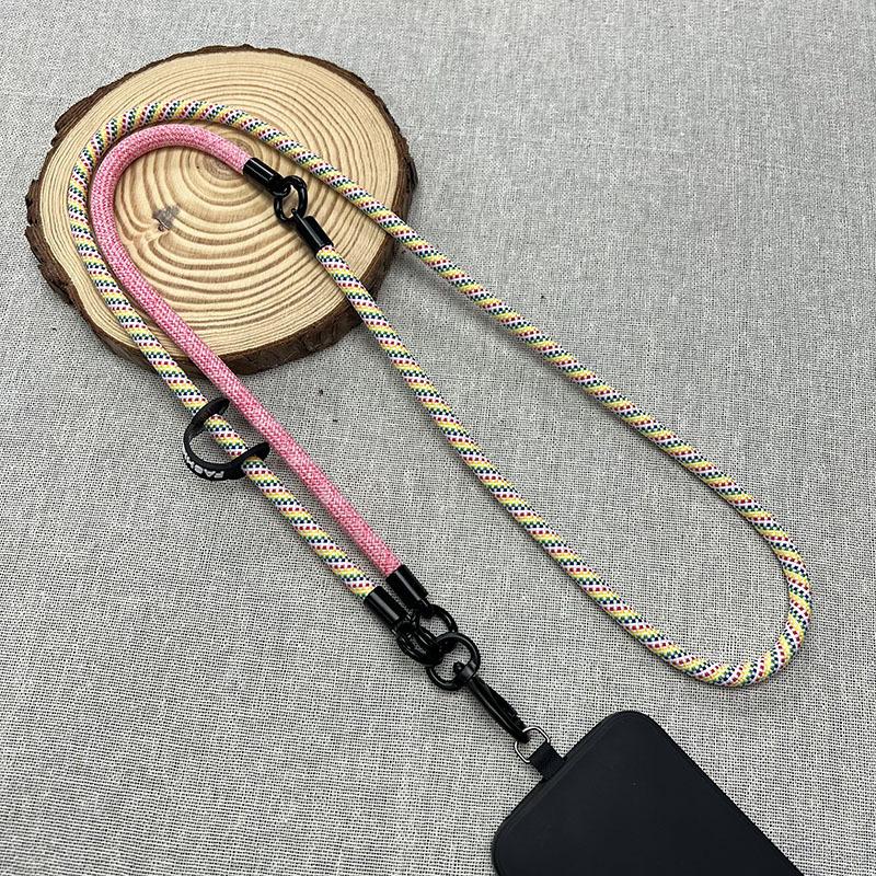 Customized Mobile Phone Lanyard Crossbody Neck 1MM Mobile Phone Lanyard Removable Multi-function Mobile Phone Lanyard Crossbody Back