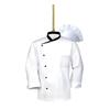 Chef Top Pendant Rearview Mirror Hanging Pendant Cute Chef's Coat Car Ornament
