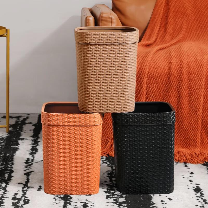 Pattumiera Xuanyong Flip-Top con Anello a Pressione Lusso Leggero