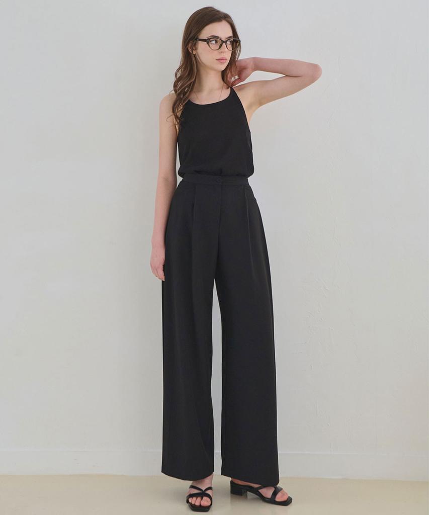 SLOWLOLLI Clean Line Wide Slacks_3 Colors