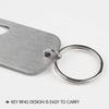 Stainless Steel Flat Speed Bottle Cap Opener Remover Bar Blade Home Hotel Professional Beer Bottle Opener Key Chains