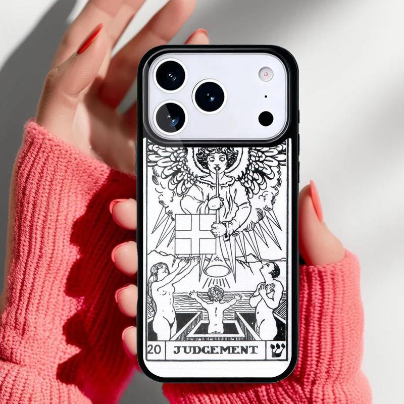 Tarot Card Astrology Sun Moon Phone Case for iPhone 17 Air 16e 15 14 13 Pro Max Back Cover for 12 11 Pro Coque