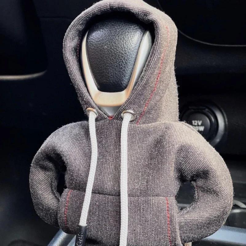 Bluza z kapturem Akcesoria samochodowe Pokrowiec na dźwignię zmiany biegów Moda Uchwyt dźwigni zmiany biegów Pokrowiec dekoracyjny Dźwignia zmiany biegów ręcznych