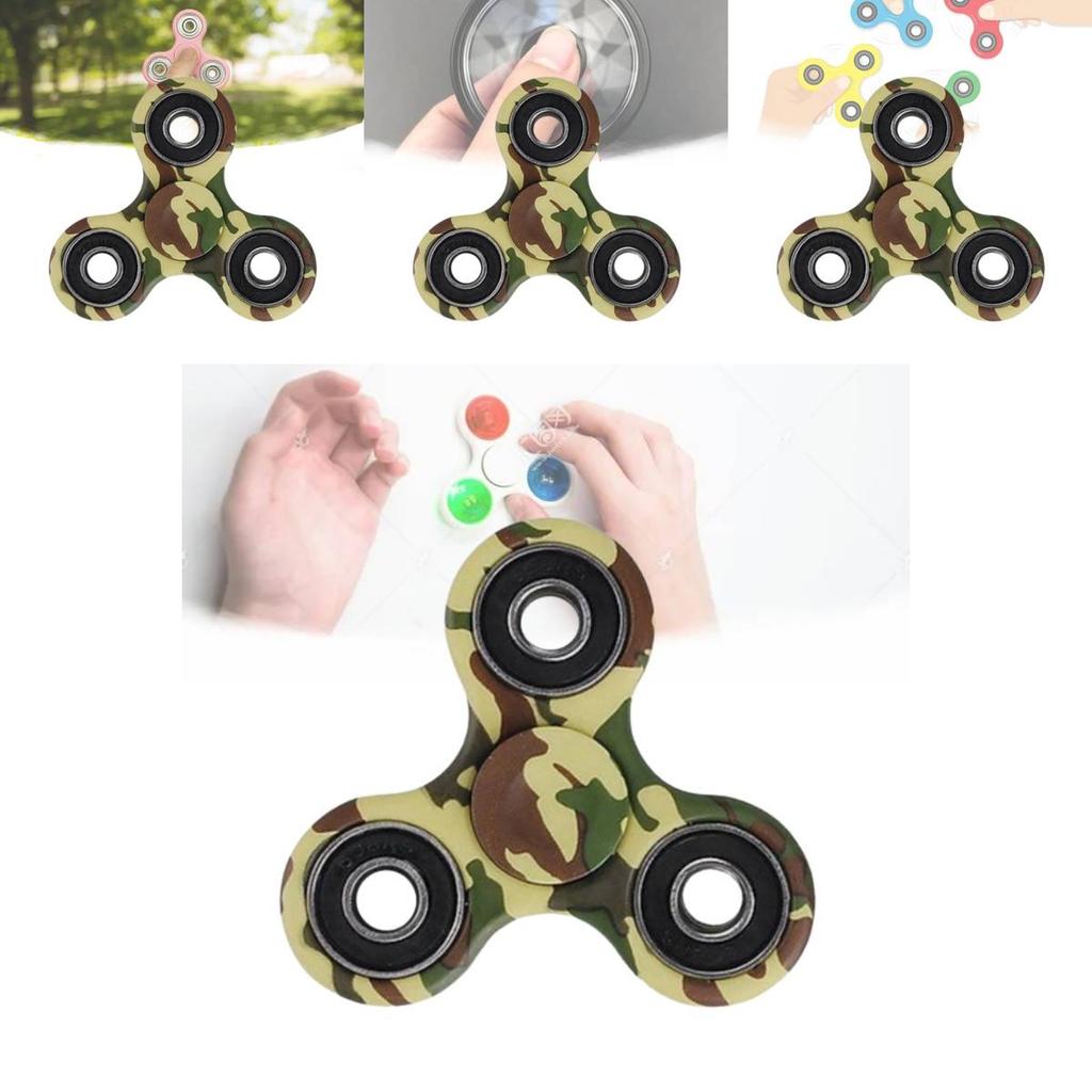 Барвистий пластиковий фіджет-спінер дитяча іграшка жовтий мультяшний малюнок