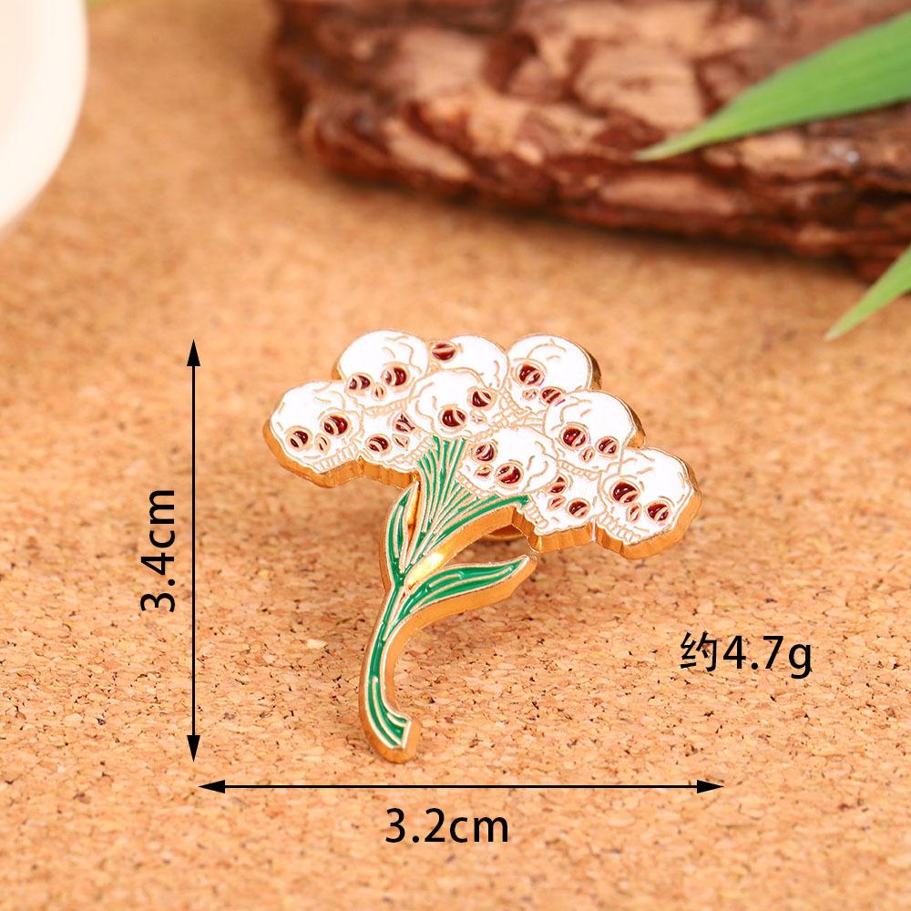 Lily of the Valley Brooch Light Luxury Premium Badge Fashion Versatile Clothing Accessories
