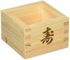 Koyanagi Sangyo Domestic Natural Wood Masu 64006 One-Go (Meal Box) "Kotobuki"