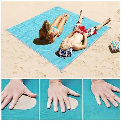 Magic Beach Mat Sand Free Mat Skladacia Beach Matless Outdoor vodeodolná prenosná plážová deka