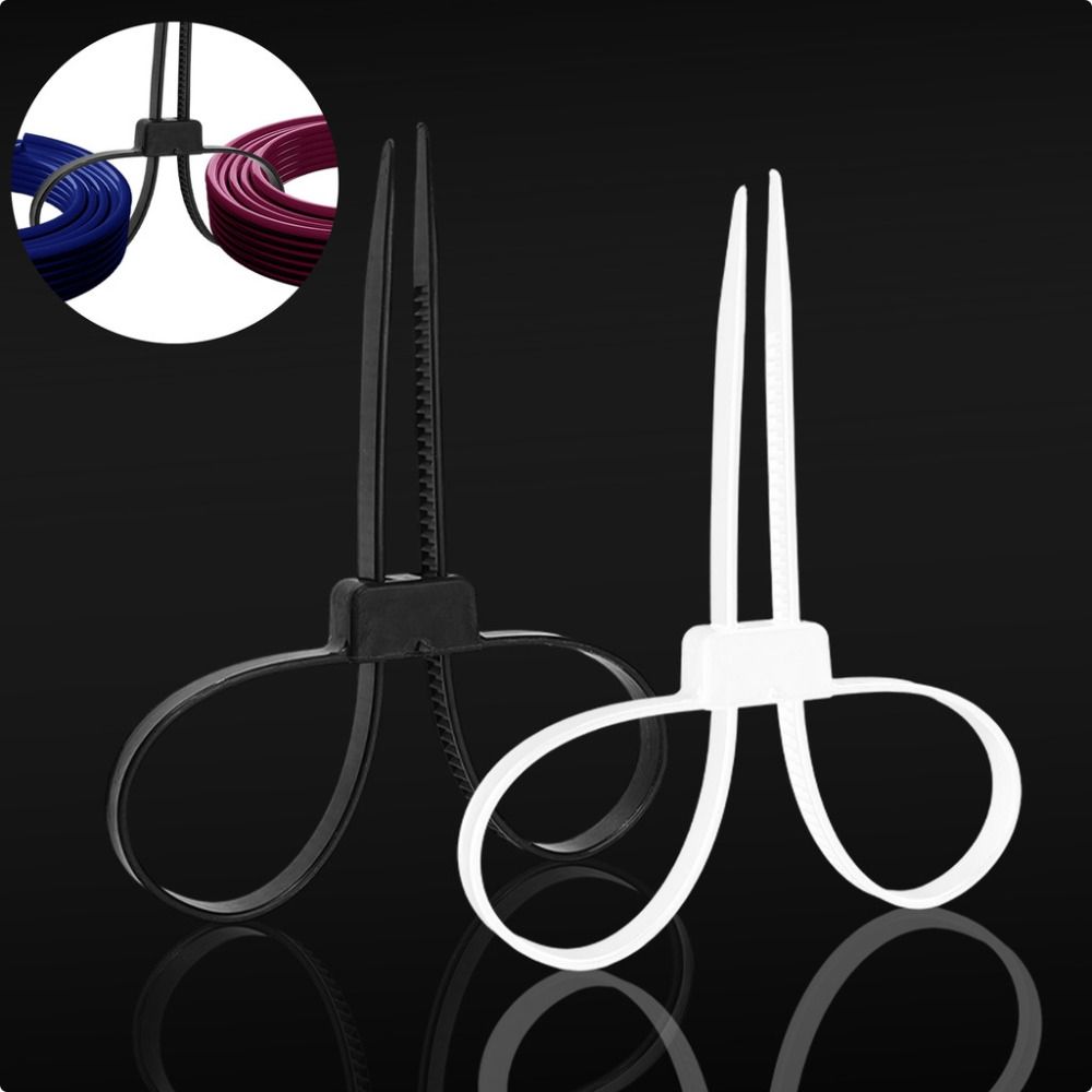Self-Locking Nylon Cable Tie 12MMx700MM Double Buckle Cable Ties New Black White Home Rope