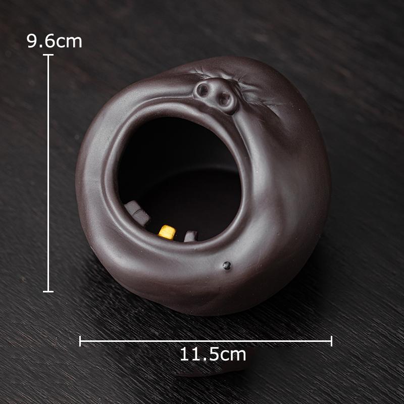 Purple Clay Ashtray Creative Yawning Figures Ash Tray Home Office Table Smoking Accessories for Weed Ashtrays Gift for Boyfriend