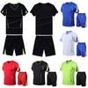 Breathable Summer Quick-drying Sports Suit With Short Sleeve T-shirt And Shorts**