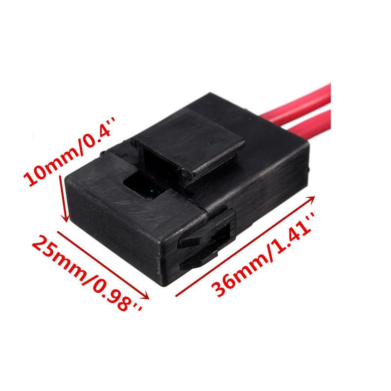 H4/9003 Wiązka przewodów do konwersji reflektorów Auto H4 Wiązka przewodów z przekaźnikiem 2 Żarówki reflektorów Naprawa do samochodu 12V Żarówka H4