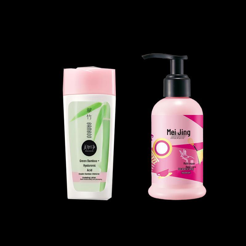 Maxam Bamboo Hydrating Lotion & Hand Cream Set