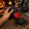 Lot de 2 Araignées Squishy - BG INTERNATIONAL - Lot de 2 Araignées Squishy 13 cm - Noir - Effet surprise - Anti-stress sensoriel