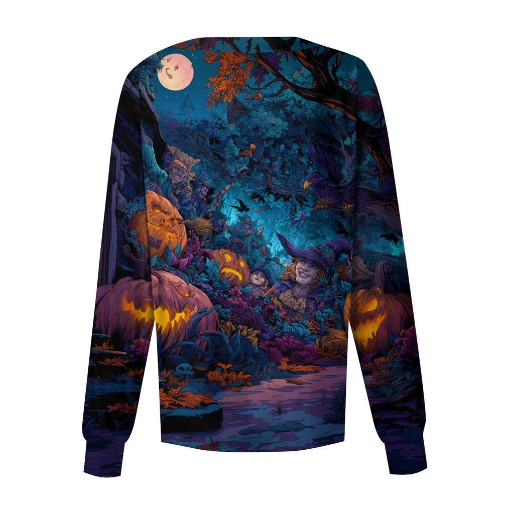 Women's Casual Long Sleeve Single Breasted  Printed Dry-nurse Top