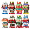 8/16/24Pcs Vintage Christmas Wooden Pendants Fantasy Christmas Tree Ornaments  Christmas party