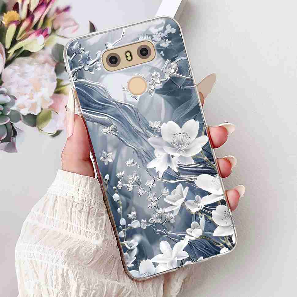 Para LG G6+ 5.7" Funda Diseño de Moda Patrones Silicona Suave TPU Cubierta Para LG G6+Plus LG G6 H870 H873 Fundas de Teléfono Resistentes a Golpes
