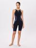 Competitive Swimsuit Pro Hybrid 2 Openback Kneeskin Pro Hybrid 2 Open Back Kneeskin SCW12450F M [Speed] Women's Black/Blue