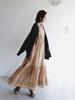 Life Store by Dress by BEAMS Tiered Sleeveless Maxi Dress BEIGE M [Beaming BEAMS] BMING Women's
