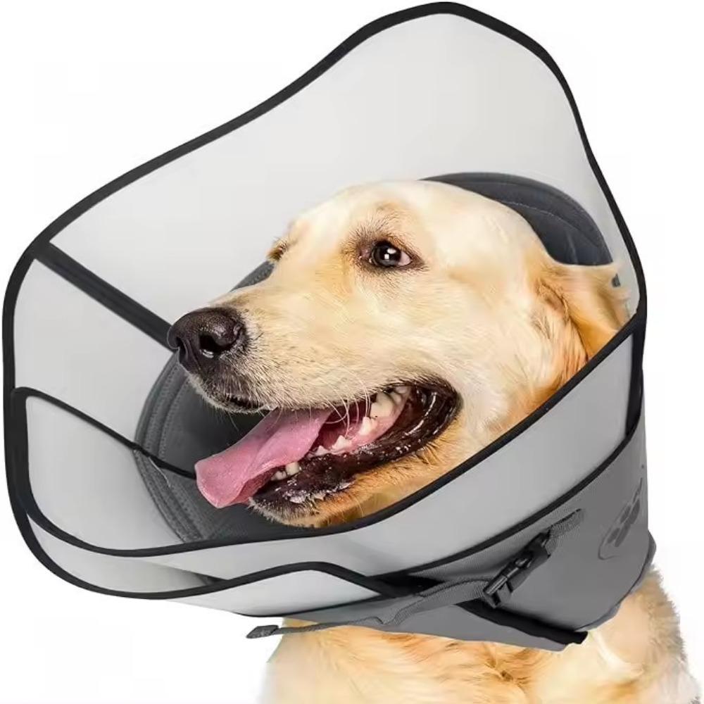 Adjustable Dog Neck Cone Comfortable Fit Neck Protective Circle Wound Recovery Sleeve  Rashes