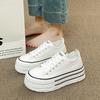 Canvas Shoes New Summer Small Casual Size Sports Platform Heightening Board Shoes