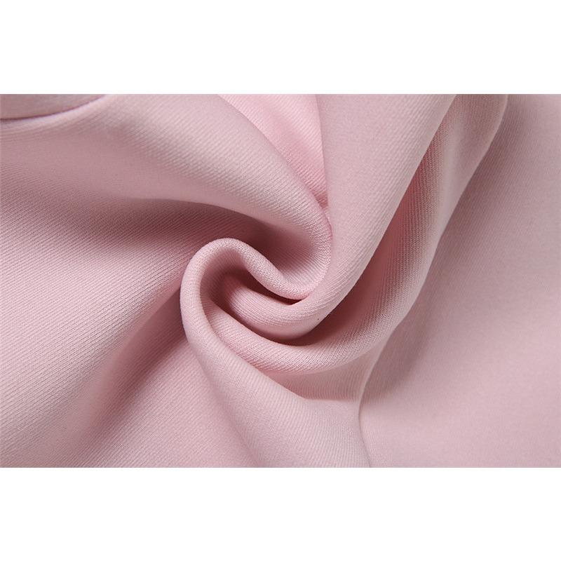 Women's Fashion Sexy Spice Girls with Chest Contrast Color Bow Waist Dress