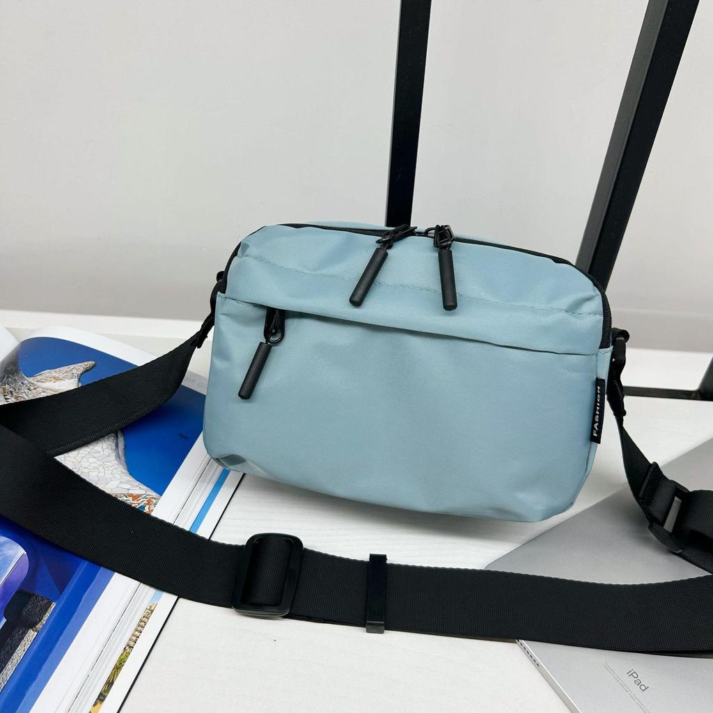 Versatile Japanese-Style Lightweight Multi-Compartment Crossbody Bag for Men & Women