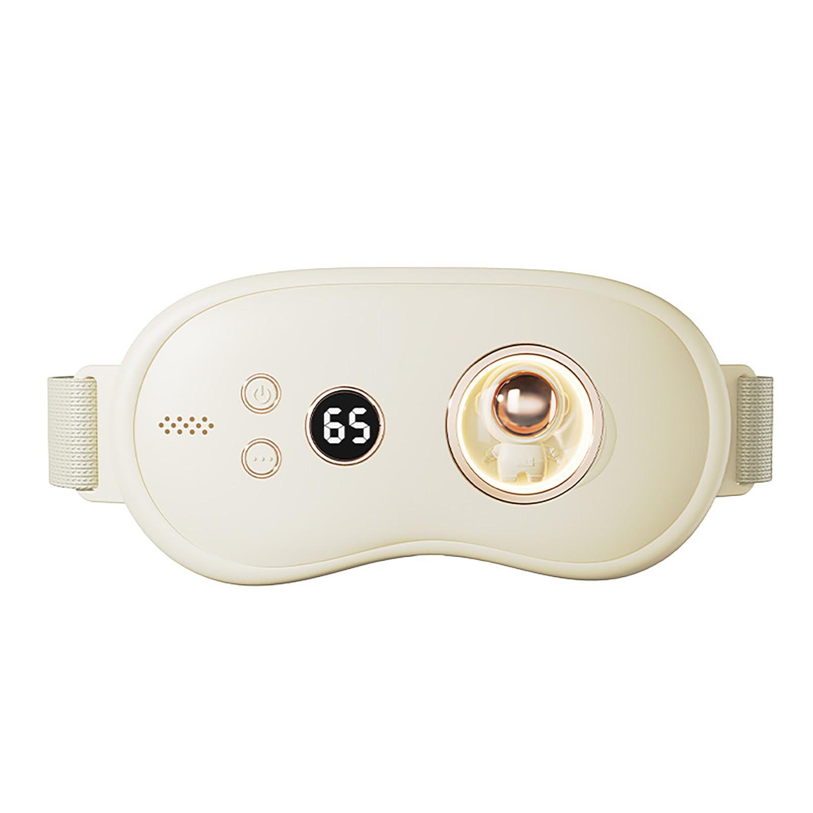 

Согревающий пояс для менструации, горячий компресс, массаж, вибрация, цифровой дисплей для талии One Size бежевый