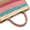 Vintage Striped Canvas Bag Women's Crossbody Bag Patchwork Handbag
