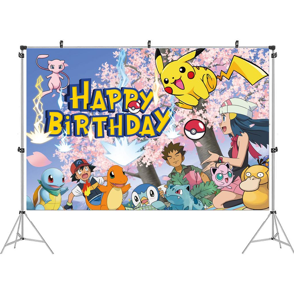 Lot De Fournitures De Fête D'anniversaire Pokemon, Thème Pokemon, Neuf