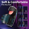 Tongue Licking & Tapping Vibrator for Men Penis Trainer 2 In 1 Male Masturbator Toy Glans Stimulator Adult Supplies Sex Toys