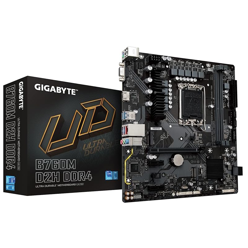 

GIGABYTE motherboard B760M D2H DDR4 MB5984