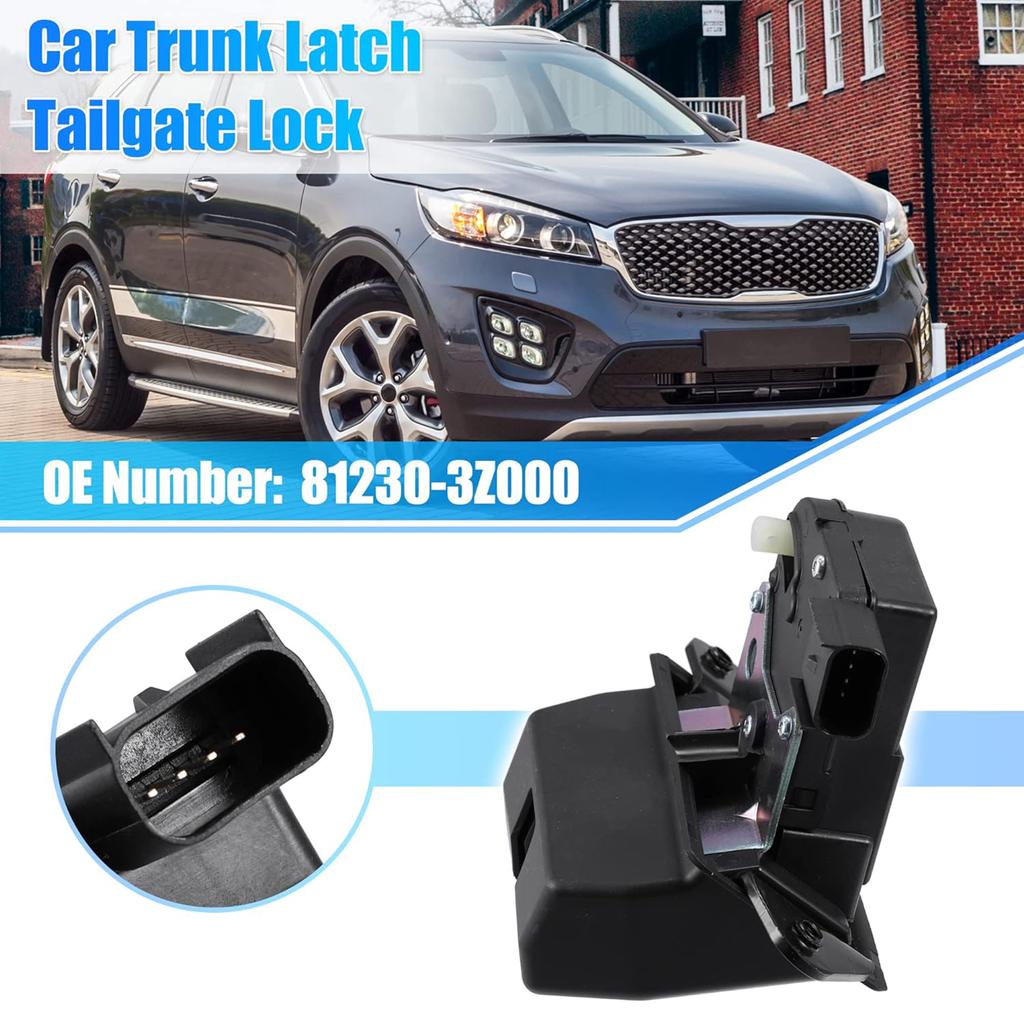 Car Trunk Hatch Lid Lock Liftgate Actuator Luggage Motor for Sport XL 2.4L 3.3L 81230-3Z000 Tailgate Cargo Accessories