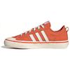 Originals Nizza RF 74 Comfortable Versatile Shock Absorbing Durable Low-Top Skate Shoes Unisex Sneakers Orange White HQ8565