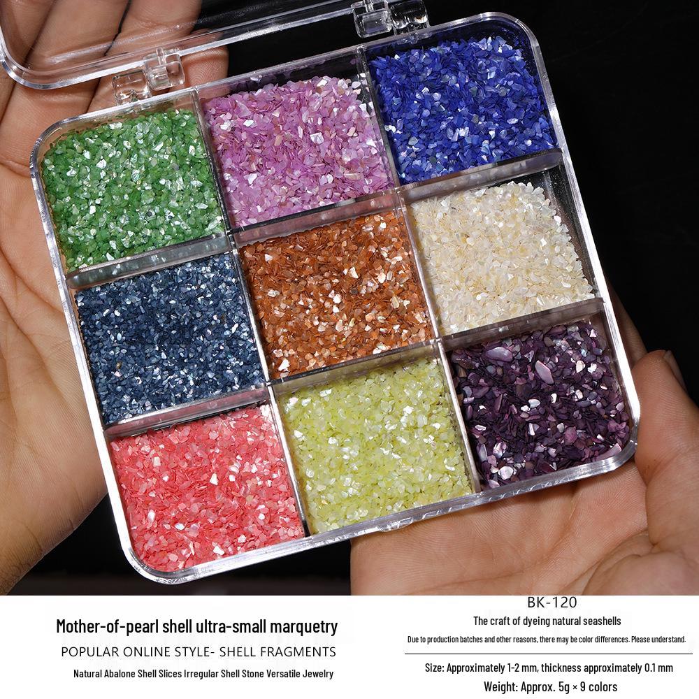 Mother-of-Pearl Nail Art & Hairpin Craft Kit