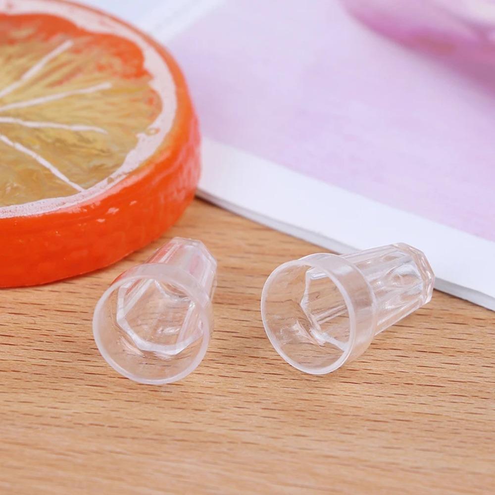 10Pcs/Set Red Wine Glass Dollhouse Wine Glass Dollhouse Miniature Glass Cup  Scene Ornament