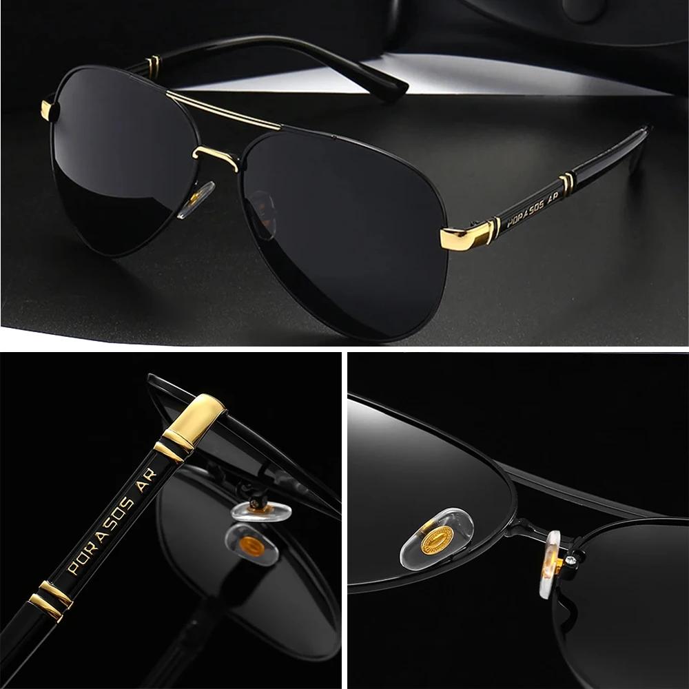 For Male Male's Sunglasses Aviator Sunglasses Female Alloy Metal Frame Eyewear for Traveling Surfing Driving Fishing UV Protection 400