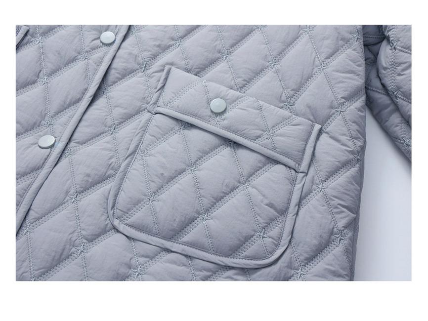 2025 New Plus Size Cotton Jacket for Women: Autumn/Winter Casual Style for Middle-Aged and Elderly Mothers